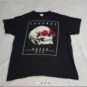 Legends Never Die shirt size Large